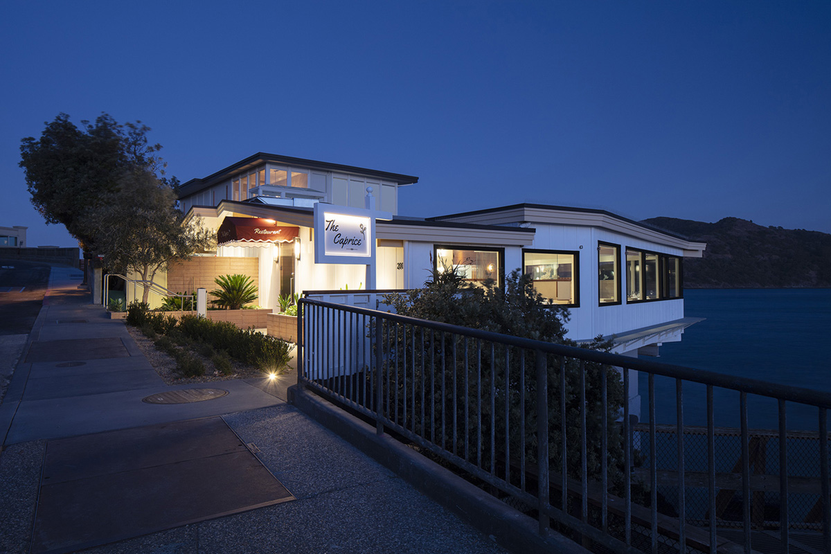 Evening Bay view at the Caprice