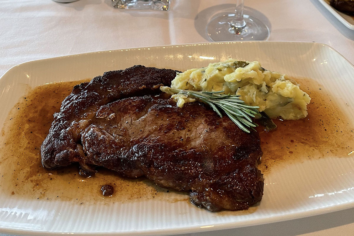 Sizzling Prime Ribeye Steak